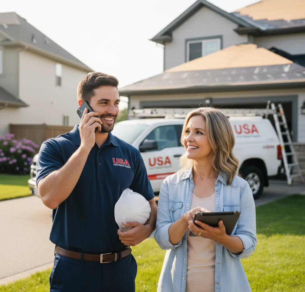 USA Roof Repair Experts customer support in Beaver